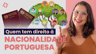 QUEM PODE SOLICITAR A NACIONALIDADE PORTUGUESA [upl. by Maia234]