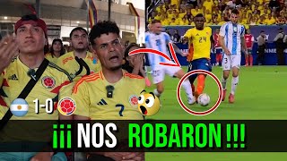 Colombianos reaccionan a Argentina vs Colombia Final copa américa 2024 [upl. by Dunston]