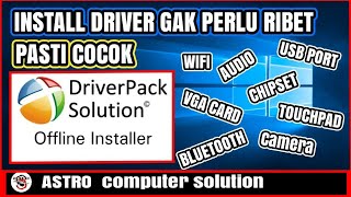 INSTALL DRIVER MENGGUNAKAN DRIVER PACK SOLUTION WINDOWS 7810 [upl. by Fujio497]