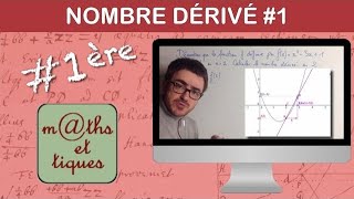 Calculer le nombre dérivé 1  Première [upl. by Bradford]