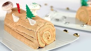 Recette de la Buche de Noël traditionnelle [upl. by Weinman304]