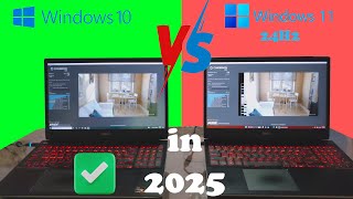 Windows 11 vs Windows 10 in 2025 [upl. by Oicnaneb]