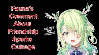 Ceres Faunas Comment About Friendship Sparks Outrage【VTUBER CRINGE】 [upl. by Gaynor]