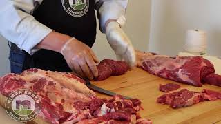 How to Butcher Beef 116A Boneless Chuck Roll [upl. by Leina]