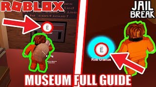 FULL GUIDE MUSEUM UPDATE in Roblox Jailbreak [upl. by Accebber596]