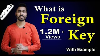 Lec10 Foreign Key in DBMS  Full Concept with examples  DBMS in Hindi [upl. by Ihc]