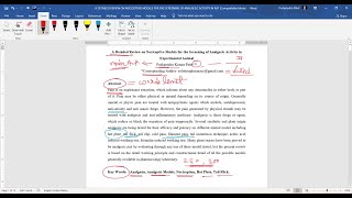 How to Write Review and Research Article Part02  A to Z and Step by Steps Process for Beginners [upl. by Faustina]