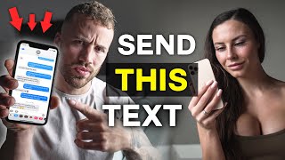 3 Rules for Texting Girls MAKE HER CHASE YOU [upl. by Gussman]