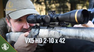 Leupold VX5 HD 210 x 42 rifle scope review [upl. by Uokes348]