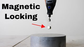 Magnetic Locking WITHOUT a Superconductor [upl. by Derr143]