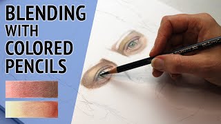 How to Blend FABER CASTELL POLYCHROMOS Colored Pencils [upl. by Anicart]