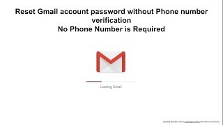 Reset Gmail Password Without Phone Number or Email StepbyStep Guide [upl. by Karole]