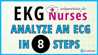 Learning to Read an ECG 8 simple steps [upl. by Flory]