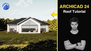 ArchiCAD 24 15 Minute Roof Tutorial [upl. by Harifaz]