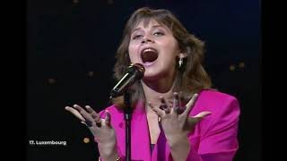 Luxembourg 🇱🇺  Eurovision 1988  Lara Fabian  Croire [upl. by Champagne]