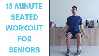 15Minute Easy Seated Workout for Seniors [upl. by Clougher]