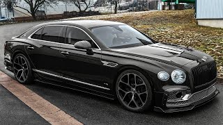 2021 Bentley Flying Spur W12  Angry Luxury Sedan from MANSORY [upl. by Wanda]