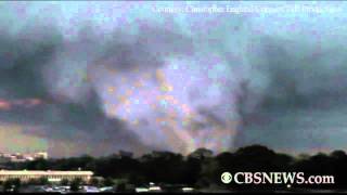 Raw video of large tornado in Tuscaloosa Ala [upl. by Stav]