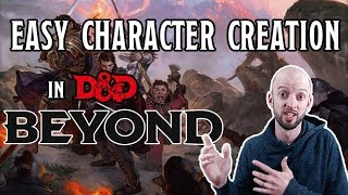 DampD 5E Character Creation Made EASY w DnD Beyond [upl. by Crispin463]