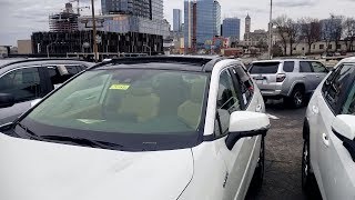 Rav4 panoramic sunroof Description and demonstration [upl. by Oeramed]