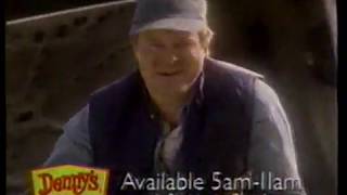 1993 Dennys quotGrand Slam Special at Lennysquot TV Commercial [upl. by Harol]