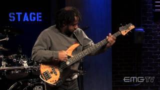 Victor Wooten wows with his performance of The Lesson solo live on EMGtv [upl. by Elisabetta]