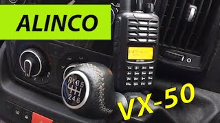 ALINCO DJVX50 Dual Band Handy Review  Waters and Stanton [upl. by Oirrad479]