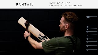 How To Guide  Knocking In Your Cricket Bat [upl. by Annawik]