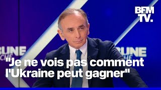 Guerre en Ukraine Algérie 2027 Linterview dÉric Zemmour en intégralité [upl. by Airotnahs]