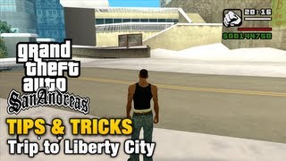 GTA San Andreas  Tips amp Tricks  How to reach Liberty City [upl. by Killigrew555]