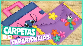 DIY  2 IDEAS DE CARPETAS DE EXPERIENCIAS [upl. by Aveneg]