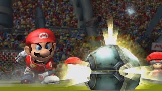 mario strikers charged wii raging and funny moments [upl. by Nuy608]