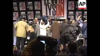 Mike tyson lennox lewis press conference [upl. by Kinney127]