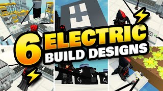 6 Electric Build Designs amp Cool Uses for Roblox Islands [upl. by Oruhtra]