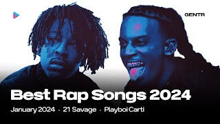 BEST RAP SONGS OF JANUARY 2024 [upl. by Adiell]