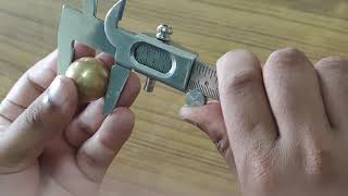 Physics Practical class 11th  Vernier callipers introduction [upl. by Tahp]