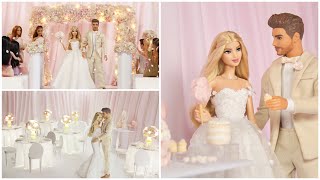 Barbie Wedding🤍 chadnelwedding [upl. by Gudren]