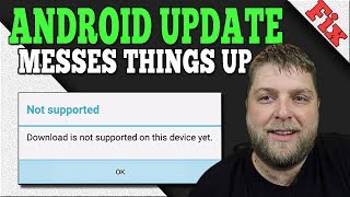 Android TV Update Messes Things Up  How To Fix Downloads Not Supported [upl. by Yarled]