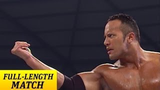 FULLLENGTH MATCH  SmackDown  The Rock vs Edge and Christian [upl. by Etaner573]