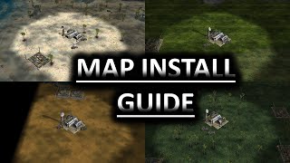 Generals Zero Hour Map Installation Guide [upl. by Eralcyram812]