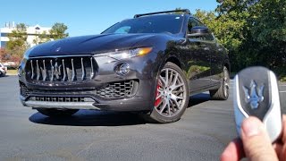 2017 Maserati Levante S Start Up Exhaust Test Drive and Review [upl. by Herzen548]