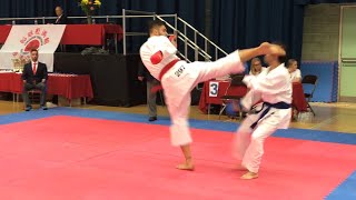 Shotokan Karate Kumite Highlights [upl. by Reace290]