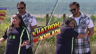 Khatron Ke Khiladi 10 Update Bharti Singh Makes Fun Of Rohit Shetty [upl. by Philipa]