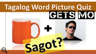 Guess the Tagalog Word  Picture Quiz  Kaya mo bang ma perfect 20 Questions  IQ Test  Game [upl. by Ettennek]