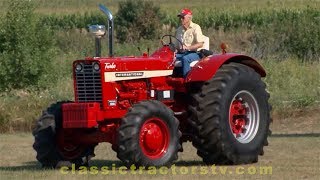 Rare 1969 IH Front Wheel Assist Wheatland 1256  Classic Tractors Tv [upl. by Llenehs]