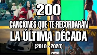 200 Mejores Canciones De La Última DECADA 20102020 [upl. by Austina53]