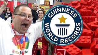 World Record Longest Walk Barefoot on LEGO Bloody Feet [upl. by Nivloc]