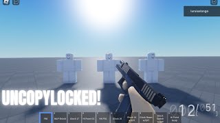 ROBLOX ADVANCED GUN SYSTEM UNCOPYLOCKED [upl. by Legnaros]