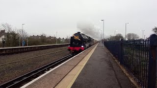 46100 Royal Scot passing through Folkestone West [upl. by Jessalyn97]