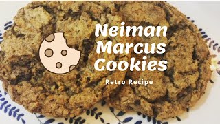 Neiman Marcus Cookies  Retro Recipe [upl. by Idnak694]